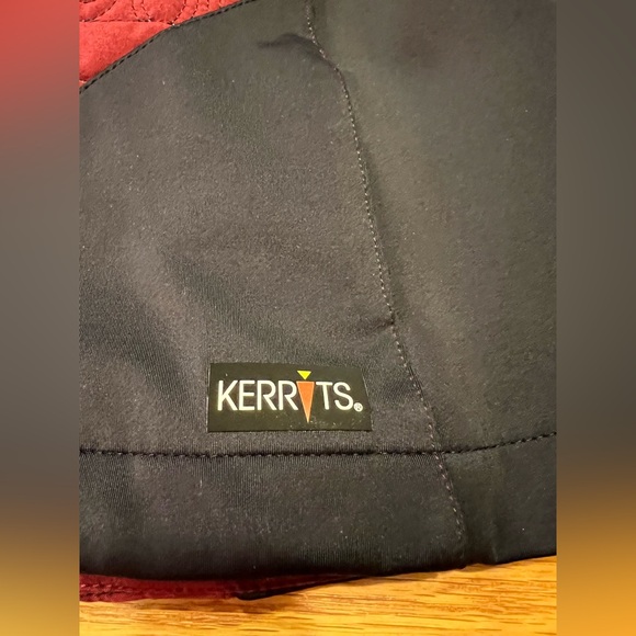 KERRITS On Track Quilted Vest Women’s Medium Maroon/Black Equestrian Full Zip - Picture 6 of 7